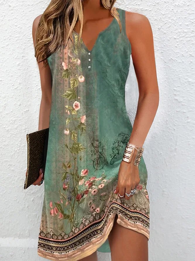 Wrap Elegant Floral Two-Piece Set